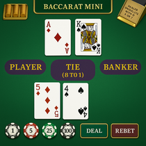 TipTopBet - Jeu de Machine à Sous Baccarat Mini