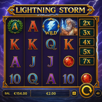 TipTopBet - Lightning Storm - Online Slot Game